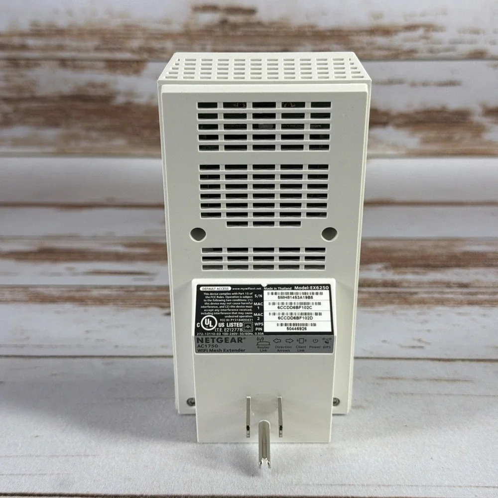 NETGEAR AC1750 EX6250 Mesh WiFi Range Extender Dual Band Booster Used Notes - Picture 3 of 6